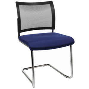 Topstar Chaise de bureau 'filet Visit 20', bleu