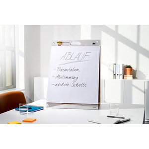 Post-it Meeting Chart Super Sticky, avec support, blanc