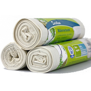 Secolan Sac poubelle, 20 litres, sans fermeture, blanc