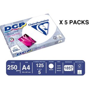 Clairefontaine Papier multifonction DCP, A4, 250 g/m2  - 27316