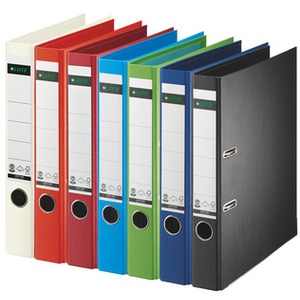 LEITZ Classeur à levier 100% papier, 180 degrés, A4, 80 mm,