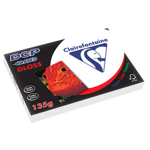Clairefontaine Papier laser DCP Coated Gloss, A4, 170 g/m2