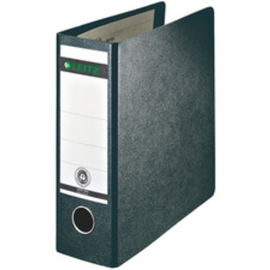 LEITZ Classeur en carton, 180 dégrés, format A5, 77 mm, noir