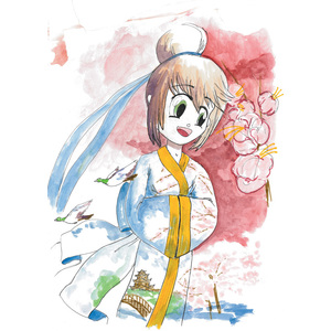 SAKURA Set Manga Koi Coloring Brush, étui de 6