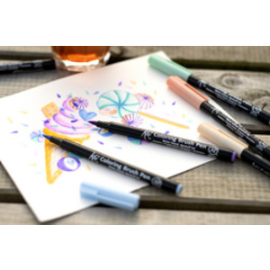 SAKURA Feutre pinceau Koi Colouring Brush Pen 'Earth'