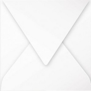 Pollen by Clairefontaine Enveloppes 120 x 120 mm, blanc