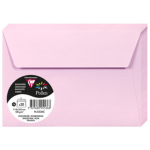 Pollen by Clairefontaine Enveloppes C6, blanc naturel