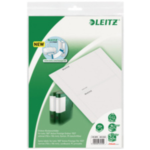 LEITZ Etiquette pour dos de classeur, 176 x 146 mm, gris