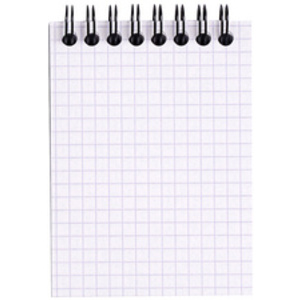 RHODIA Bloc spiralé No. 11, format A7, quadrillé 5x5, orange