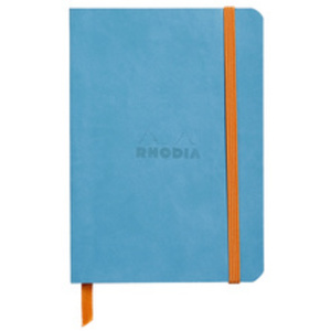 RHODIA Carnet souple RHODIARAMA, A6, ligné, anis