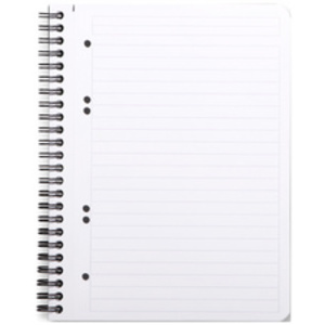 RHODIA Cahier à spirale 'Note Book', A5, ligné, noir