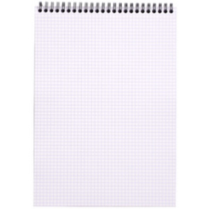 RHODIA Bloc spiralé No. 18, format A4, quadrillé 5x5, orange