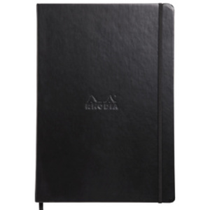 RHODIA Carnet de notes 'Webnotebook', A4, ligné, noir