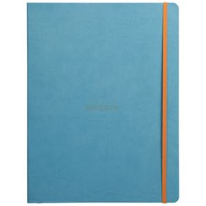 RHODIA Carnet de notes RHODIARAMA, A4+, ligné, turquoise