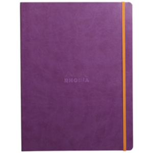 RHODIA Carnet de notes RHODIARAMA, A4+, ligné, violet
