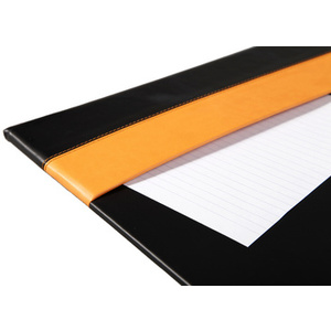 RHODIA Sous-main, en similicuir, orange