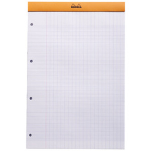 RHODIA Bloc agrafé No. 20, format A4+, séyès, lot de 3