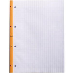 RHODIA Bloc de cours, format A4, séyès, orange, lot de 3