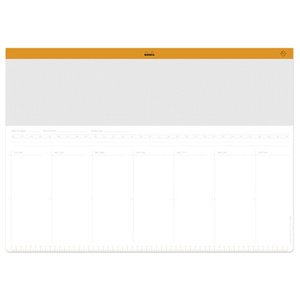 RHODIA Sous-main semainier non daté RHODIATIME, A2