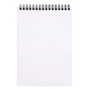 RHODIA Bloc spiralé No. 16, format A5, quadrillé 5x5, noir