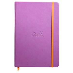 RHODIA Carnet rigide RHODIARAMA, A5, ligné, lilas