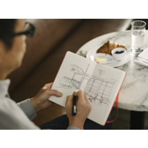 MOLESKINE Carnet rigide, P/A6, quadrillé, noir