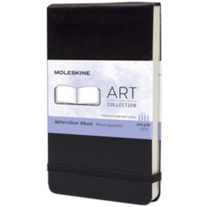 MOLESKINE Album aquarelle, P/A6, 200g/m2, noir