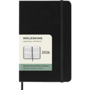 MOLESKINE Agenda de poche 2026, P/A6, noir