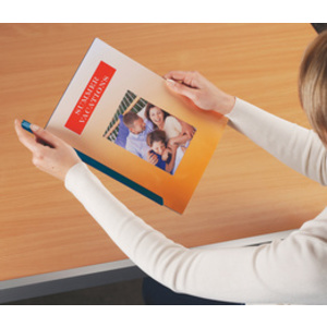 LEITZ Peigne à relier, A4, hauteur remplissage: 6 mm, noir