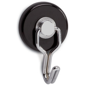 MAUL Crochet magnétique, diamètre: 35 mm, noir