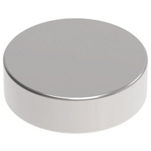 MAUL Aimant néodyme, diamètre: 10 x (H)1 mm, nickel