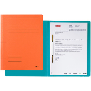 LEITZ chemises à lamelle Fresh, format A4, carton, vert, en