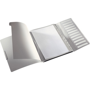 LEITZ Chemise de rangement Style, format A4, pp, noir satin,