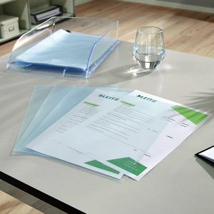 LEITZ Pochette transparente Standard, A4, PP, grainé,0,13 mm