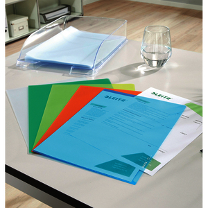 LEITZ pochette transparente Standard, A4, PP, granuleux,