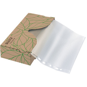LEITZ Pochette perforée Recycle, A4, PP, grainé, 0,07 mm
