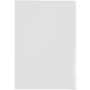 LEITZ Pochette transparente, extra rigide, A4, PP, grainé