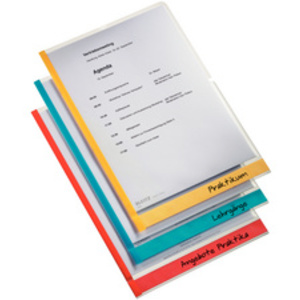 LEITZ Pochette transparente Desk Free, A4, en PP, granuleux