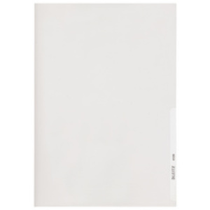 LEITZ Pochette transparente Premium, A4, PVC, transparent