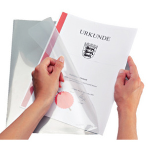 LEITZ Pochette Super Premium, A4, PVC, 0,15 mm, vert