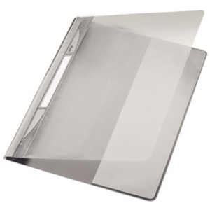 LEITZ Chemise à lamelle Exquisit, format A4+, PVC, rouge,