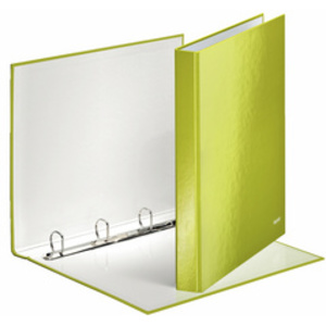 LEITZ Classeur à anneaux WOW, A4, carton rigide, bleu glacé  - 56025