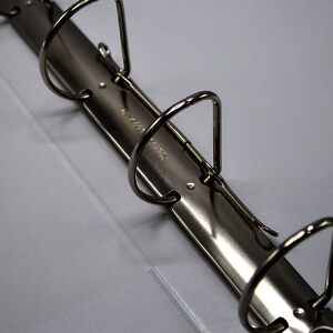 LEITZ Classeur de présentation à anneaux, format A4+, blanc,