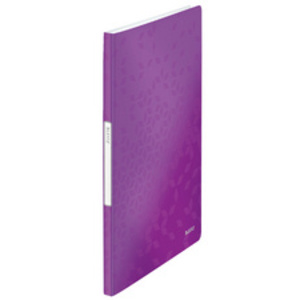 LEITZ Protège-documents WOW, A4, PP, 40 pochettes, rouge