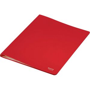 LEITZ Protège-documents Recycle, A4, PP, 20 pochettes, rouge