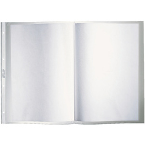 LEITZ Pochette perforée, format A4 paysage, PP, grainé