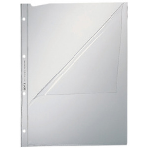 LEITZ Pochette perforée de présentation, A4, PVC, 0,08 mm