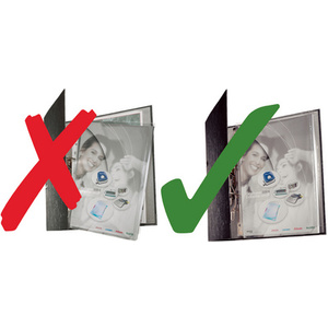 LEITZ pochette perforée Maxi, A4, PVC, 0,17 mm, granuleux