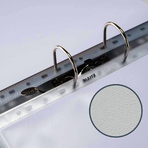 LEITZ pochette perforée, format A4, PP, grainé, 0,07 mm