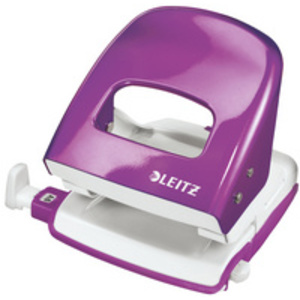 LEITZ Perforateur Nexxt 5008, en carton, blanc perle